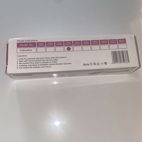 NWOT derma roller 0.50mm - Picture 3 of 4